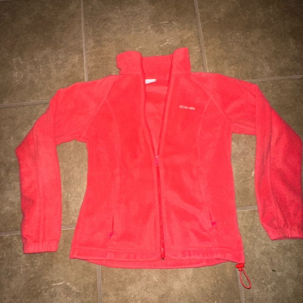 Columbia Pink Fleece Jacket